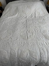 Vintage queen handmade quilted