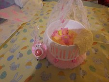 My Mini Baby Crib Easter Pink