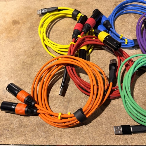 Usb stereo xlr male - c,