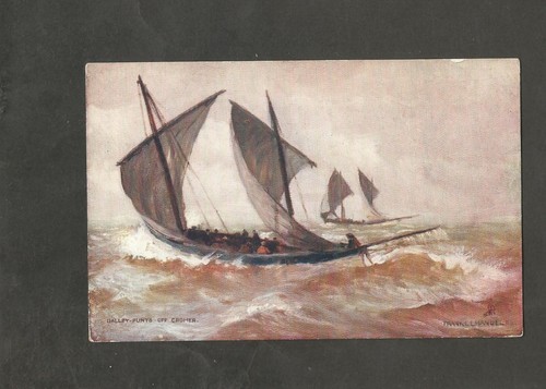Postcard norfolk cromer tuck - cromer,