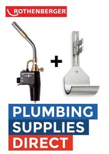 * Rothenberger Superfire 2 Brazing Solder Blow Torch with Heat Deflecter Guard 