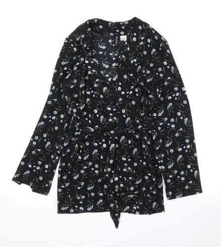 Womens black polyester - h&m,