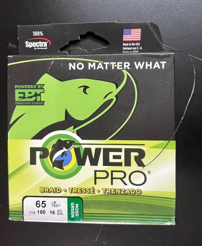 Power pro 65lb braided fishing - power,