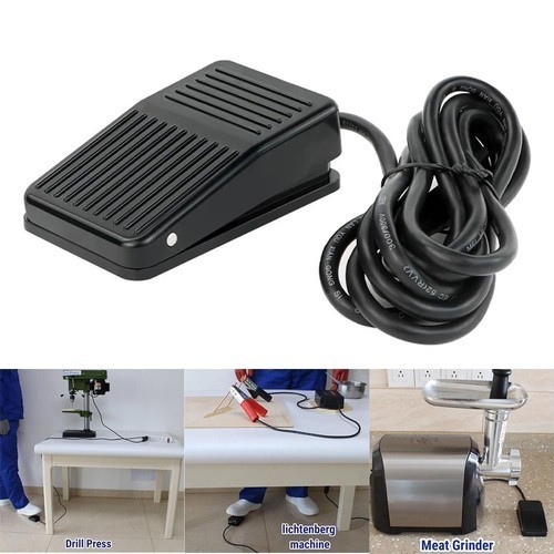 Black foot switch nonslip - black,