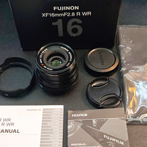 Fujifilm fujinon 16mm - fujifilm, f/2.8