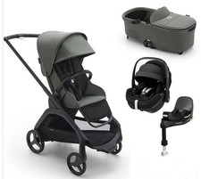 New boxed Bugaboo Dragonfly full travel system in Forest with maxi cosi 360 set 