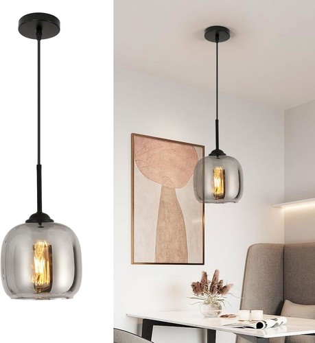 Glass pendant light hanging - glass,