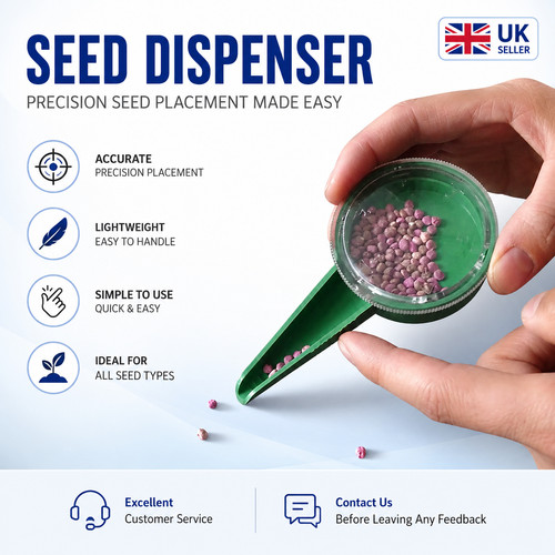 Handheld seed sower adjustable - handheld,