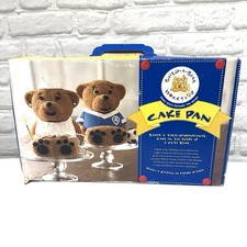 Nordic Ware USA Gold Teddy 3D Build-A-Bear Cake Pan Birthday Party - Excellent