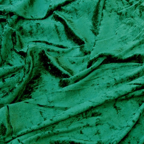 Premium crushed velvet fabric - crushed,