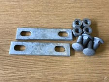 Steel Palisade Fishplates And Bolts