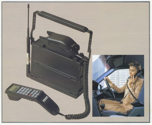 Nec vintage mobile telephone - vintage,