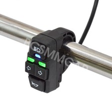 Motorcycle Scooter Handlebar Headlight Indicator Turn Signal Light Horn Switch