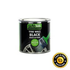 Tyre Wall Paint Black High