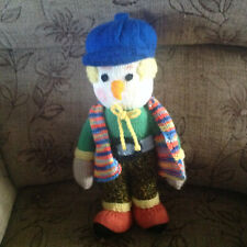 Brand new hand knitted "Boy" scarecrow 13 1/2" high