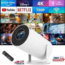 5G 4K Projector Smart HD LED