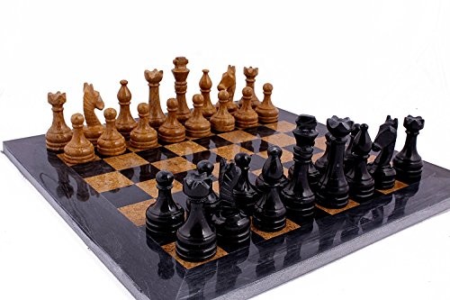 Marble chess set inches - marble,