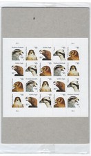 #4608-4612 Birds of Prey Genuine Sheet of 20 in USPS Wrap Mint, NH - SALE!!!