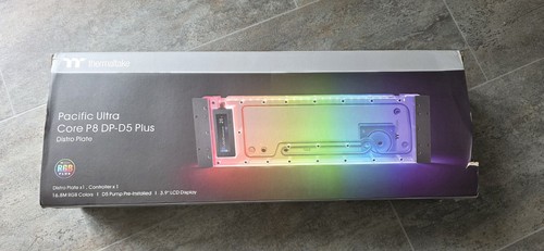New watercooling distro plate - new,