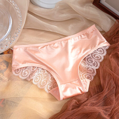 Ladies shiny satin knickers - ladies,