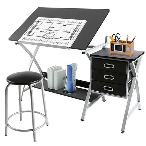 Drafting table with - with, &