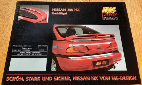 Design nissan 100 - nissan, nx