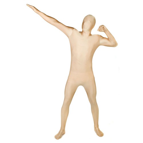 Adult gold morphsuit xxl - adult, m-xxl