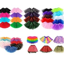 Kids Ladies 3 Layers Tutu