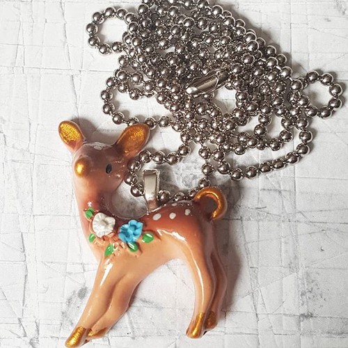 Unique vintage style deer - unique,
