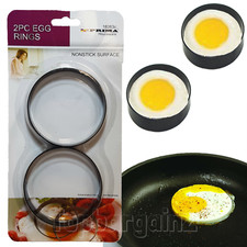 Egg Rings Non Stick Metal Frying Mould Round Circle Fried Poach Egg Pancake Mold