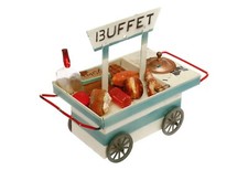 AC4554: Vintage Kibri Gauge1  Platform Buffet Trolley