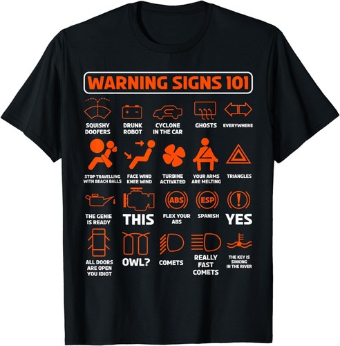 Warning signs 101 for car - 101,