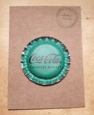 BOTTLE CAP FRIDGE MAGNET COCA COLA. GREEN