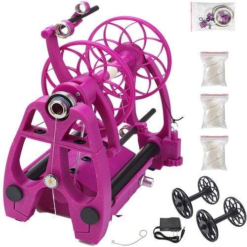 Electric wool spinning - electric, wheel