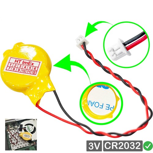 Cr2032 rtc cmos battery with - cmos,