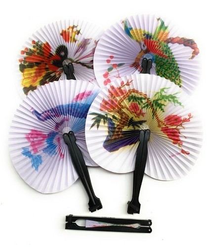 Small floral peacock paper - 5,