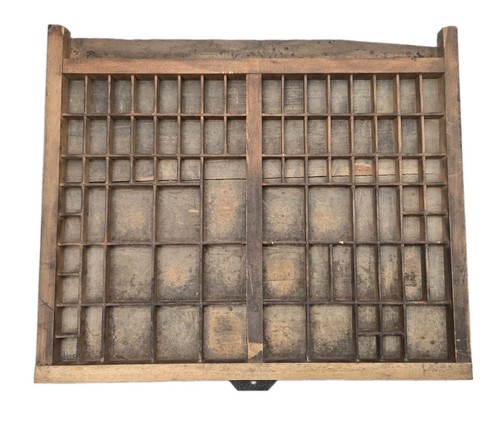 Hamilton type case - type, printers