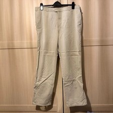 Bruhl Cotton Chinos Trousers 38R W38” Cream Mens