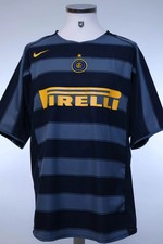 Original Authentic Inter Milan Adriano #10 2004/06 Third Shirt - XL
