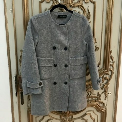 Zara grey wool military - grey,