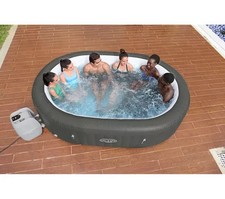 LAY-Z-SPA Mauritius AirJet Inflatable Hot Tub 180  5-7 People - New Sale Price
