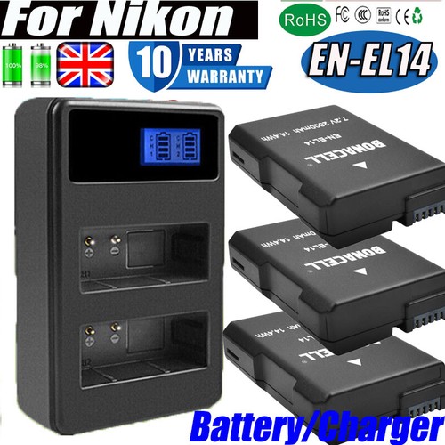 2000mah el14 battery for - 2x,