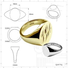 New 9ct yellow - 9ct,