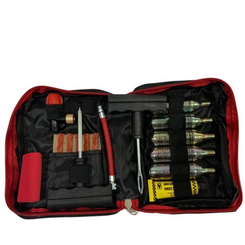 Motorcycle puncture repair - repair, kit