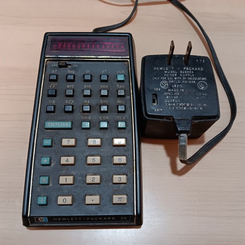Vtg hewlett packard 35 - hewlett, hp