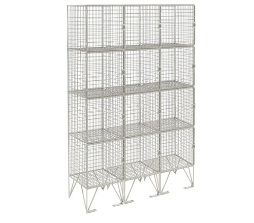 Wire mesh lockers multi - lockers,