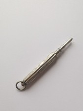 Vintage Sterling Silver? Retractable Mini Pencil R49L