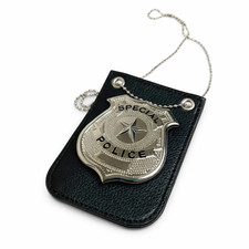Police Badge Necklace Chain