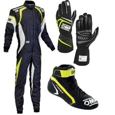 Go Kart Racing Suit Complete Kart Kit Digital Printed Level2 Kart Shoes & Gloves