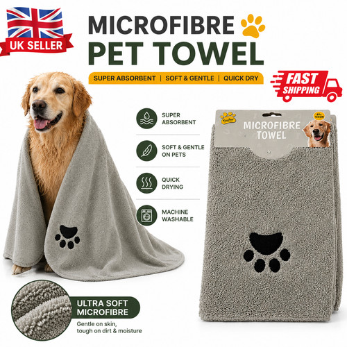 Microfibre dog towel pet - towel,